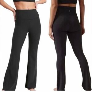 NWOT ($109) Athleta Transcend Slim Pant Flare Leggings Black Size Small